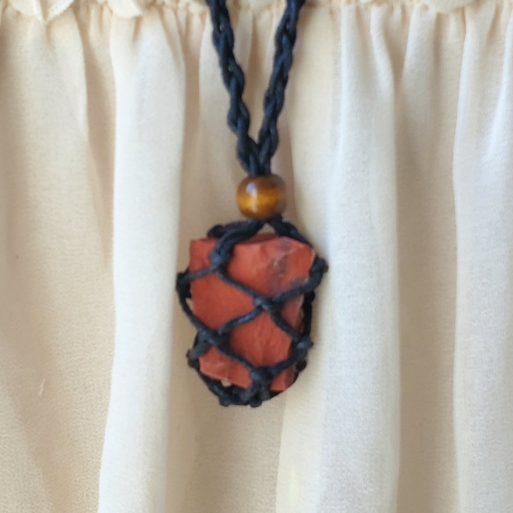 💎$3 WITH BUNDLE💎 Caged Jasper Necklace - Picture 4 of 4